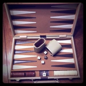 Vintage Backgammon game